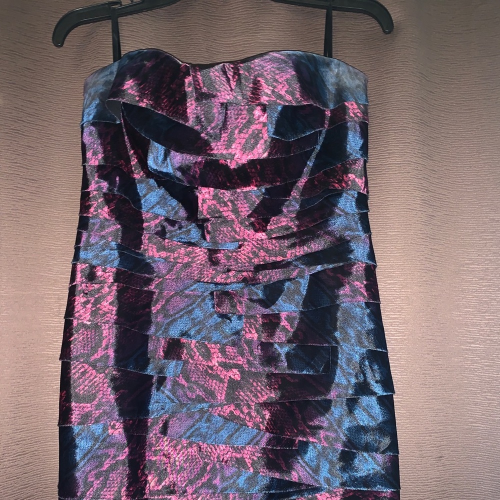 Mini- snake print Dress